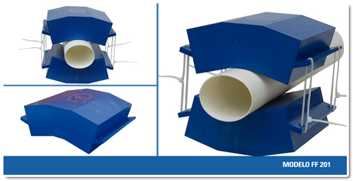 Equipo Fluid Force en tubería